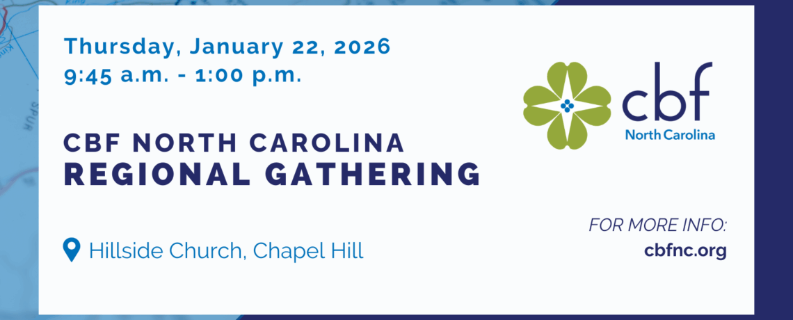 CBF North Carolina Regional Gathering